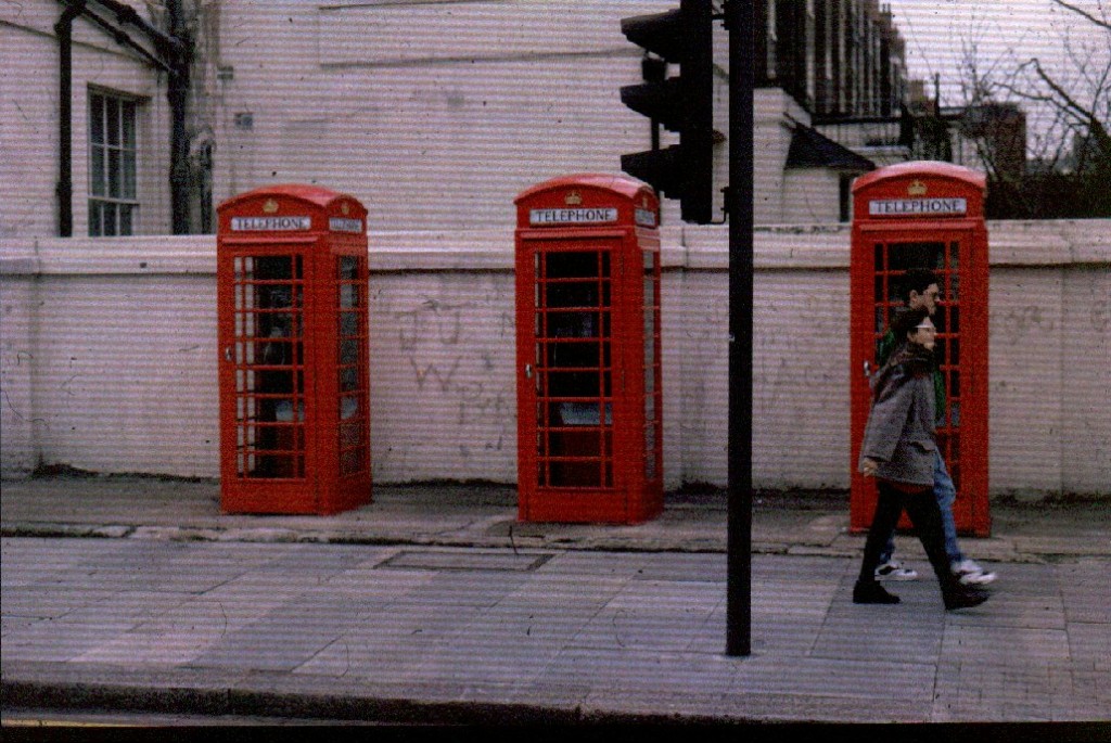 Telephone Boxes - Instant Slide Film