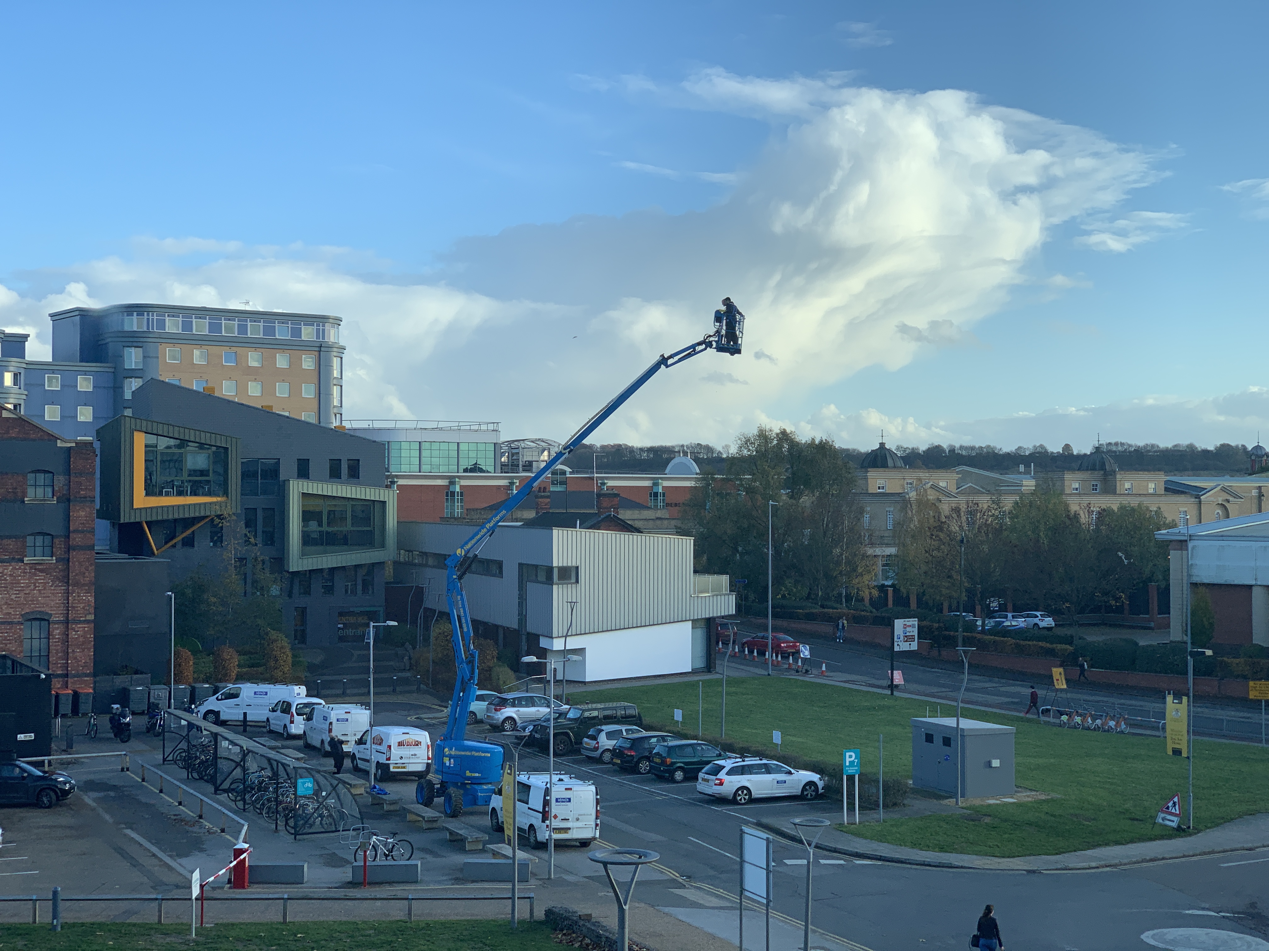 Clouds over Lincoln 