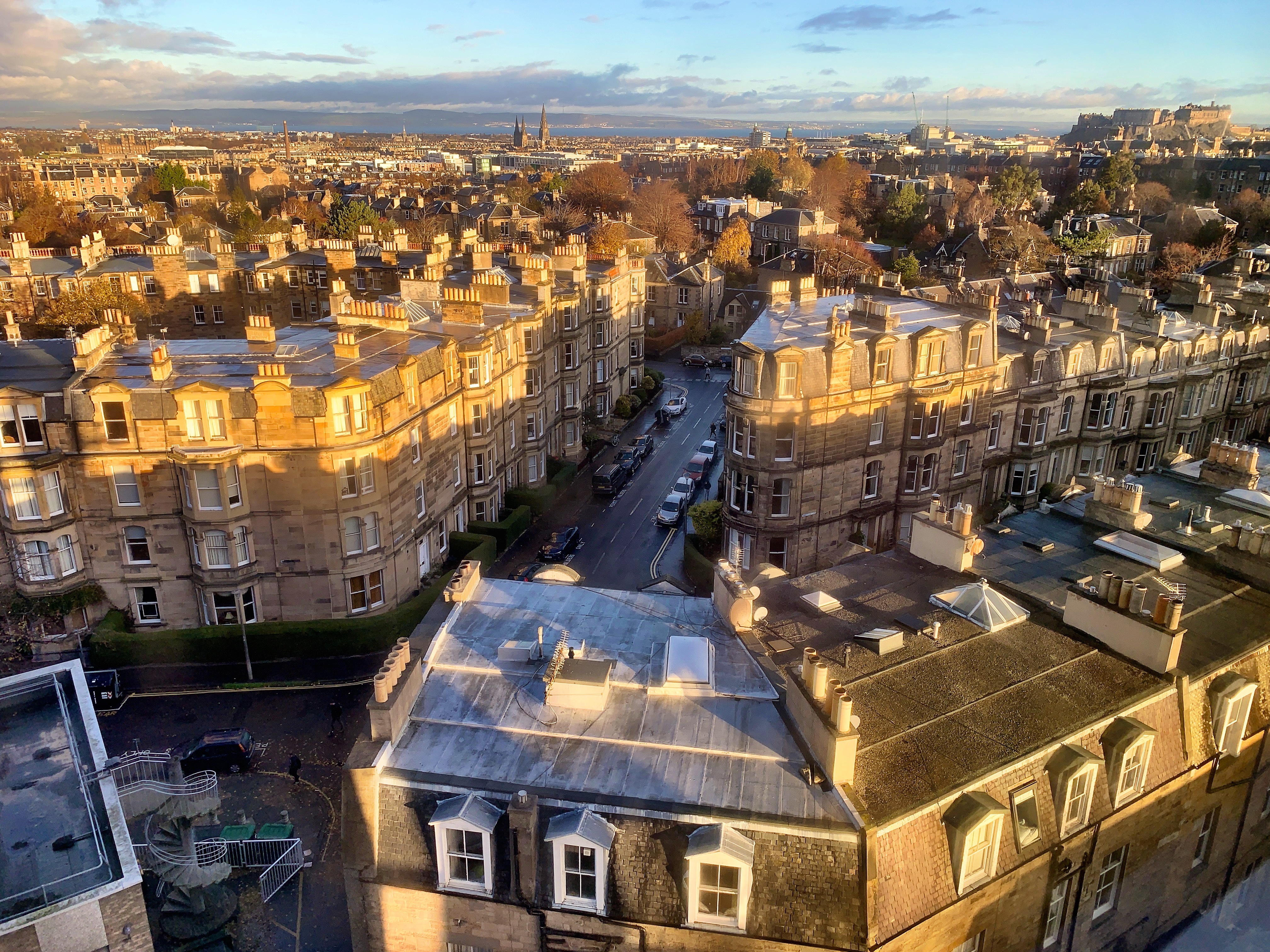 Edinburgh this morning