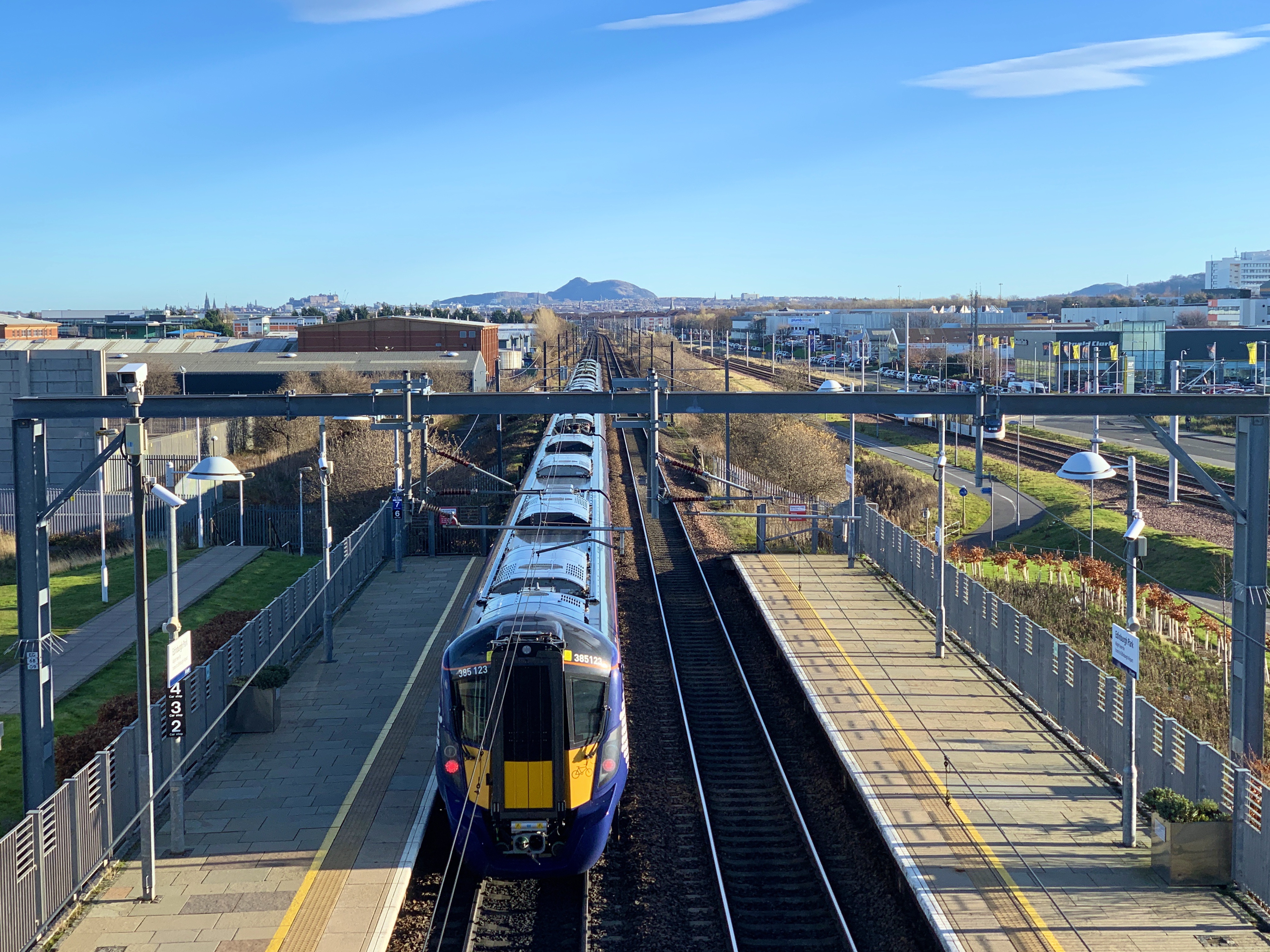 Train and Tram