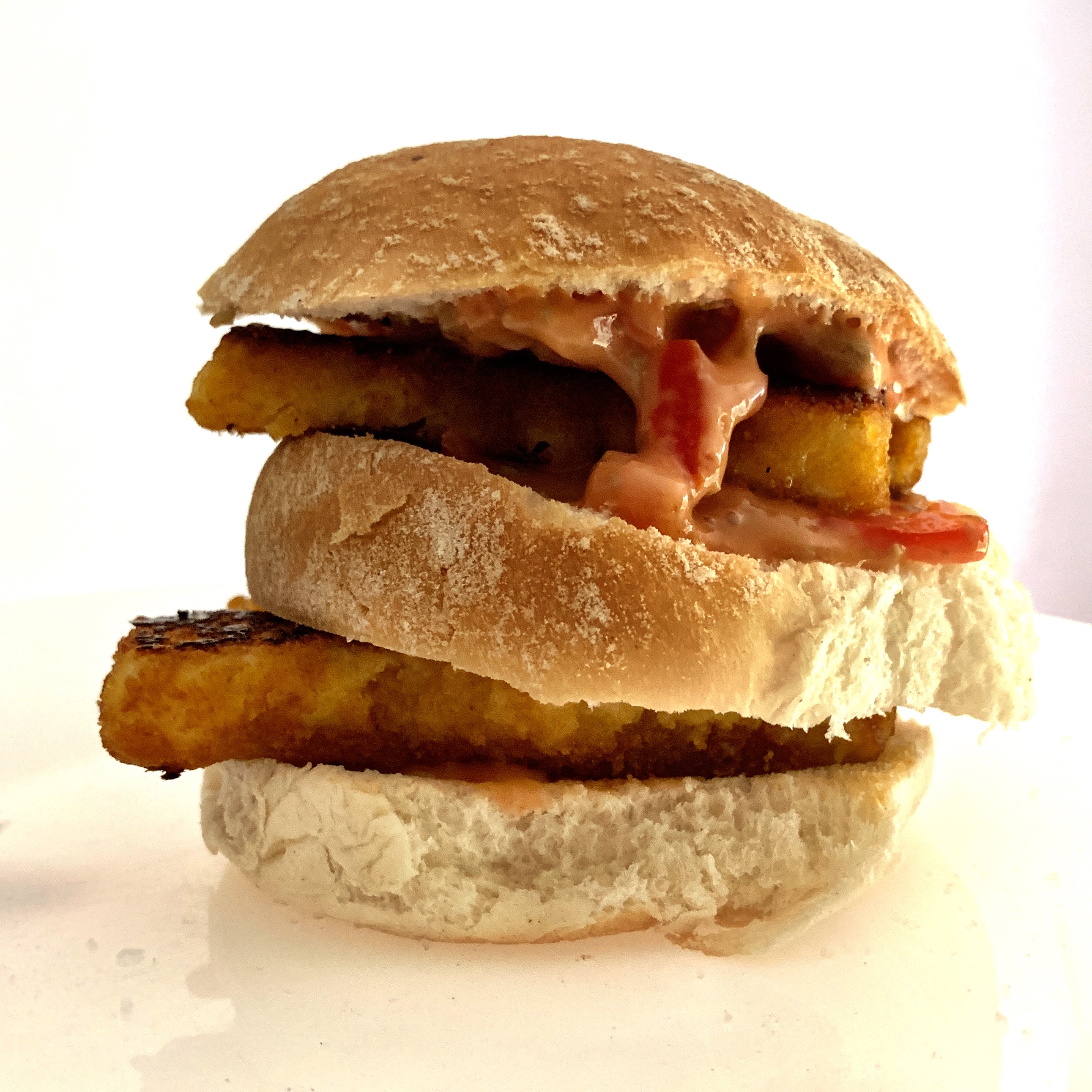 Fish finger sandwich