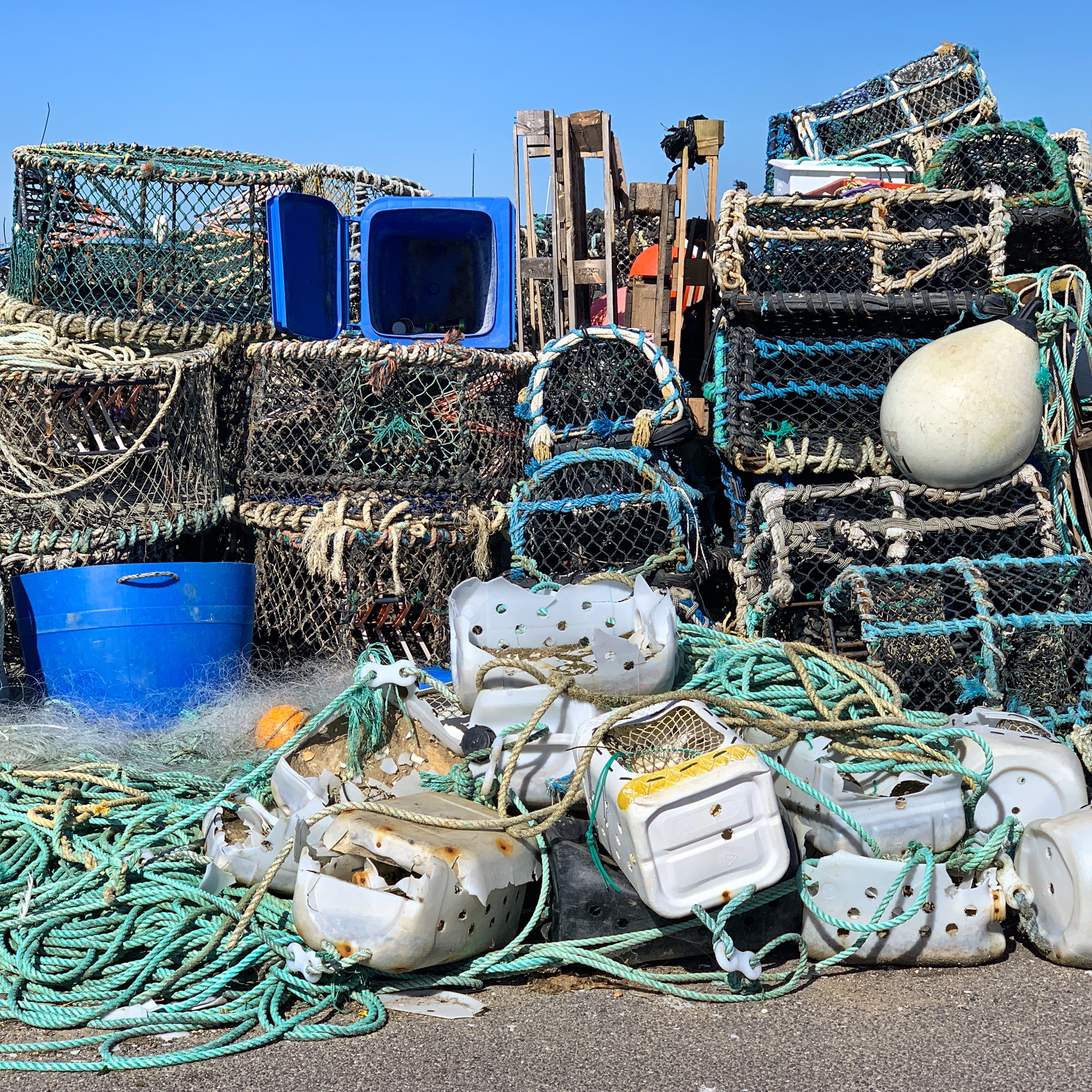 Fishing gear - Mudeford Quay