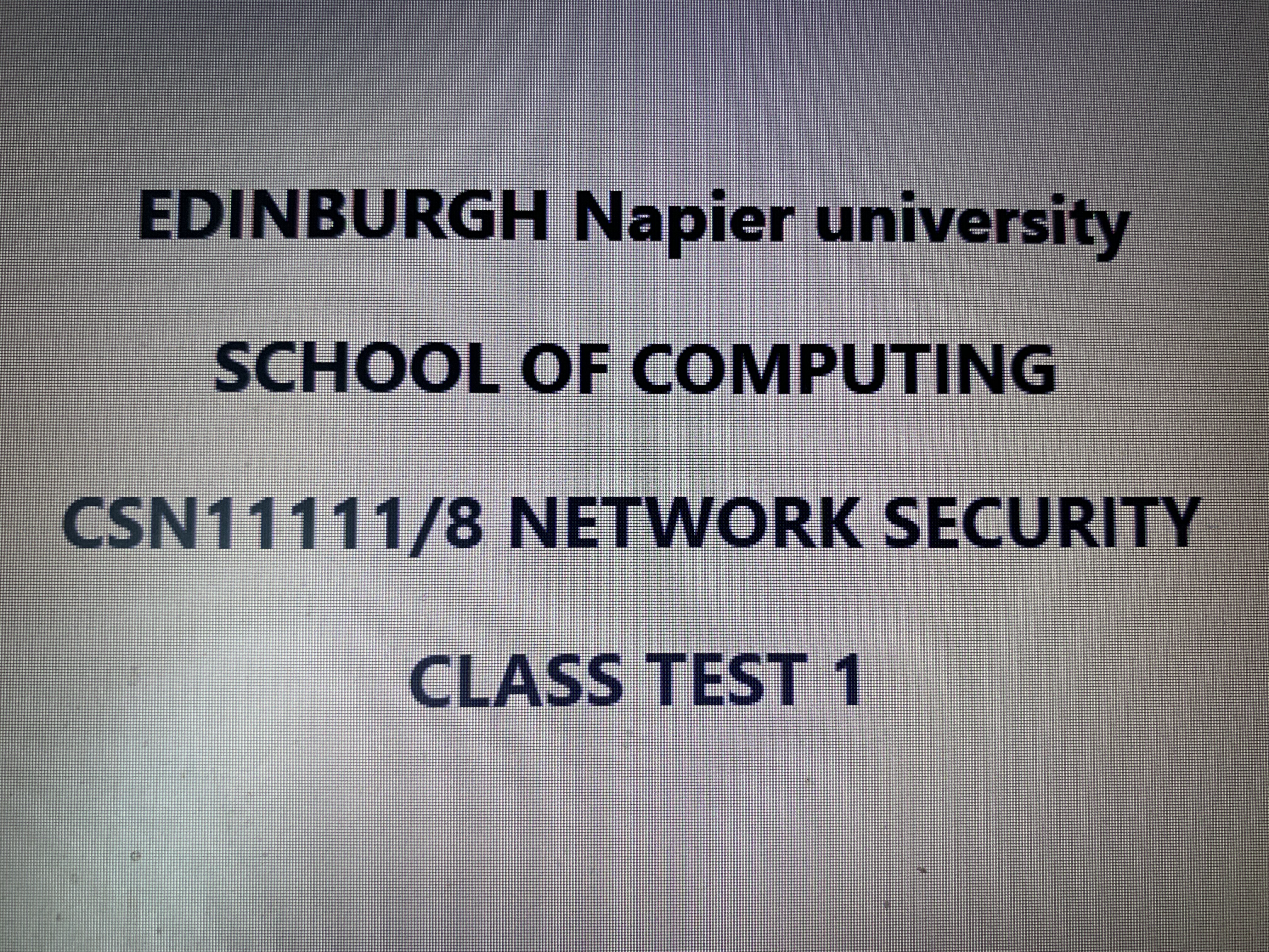 Edinburgh Napier University