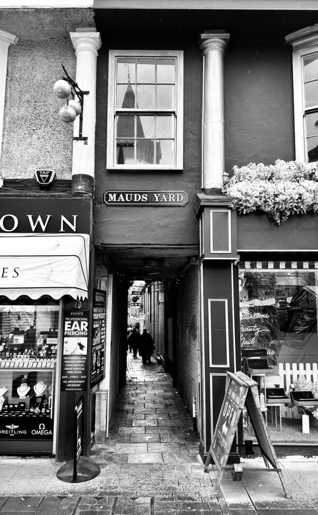 An alley in Pontefract