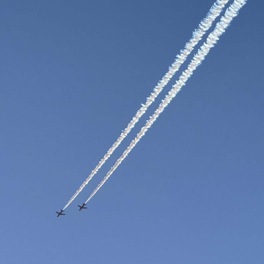 Two Red Arrows