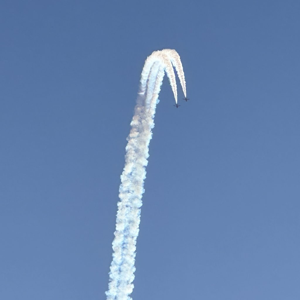 Two Red Arrows