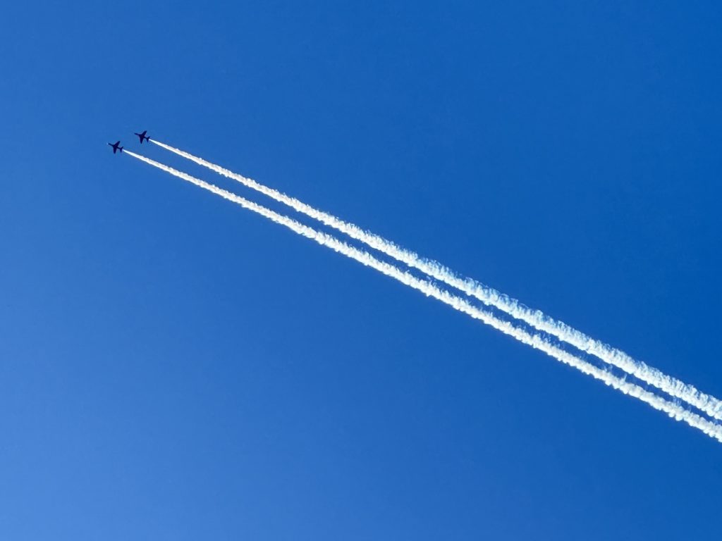 Two Red Arrows