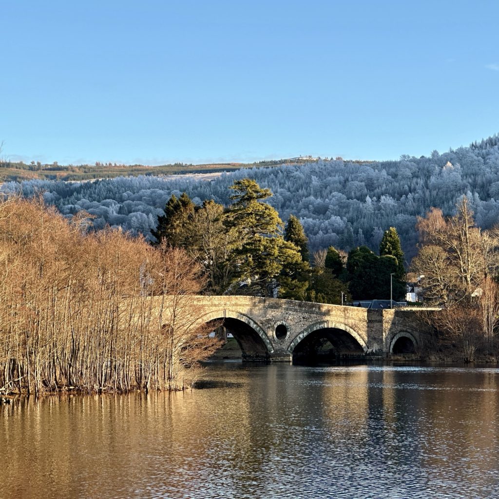 Kenmore bridge and Loch Tay