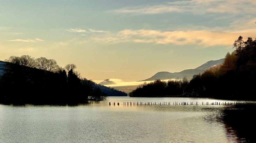 Sunset on Loch Tay