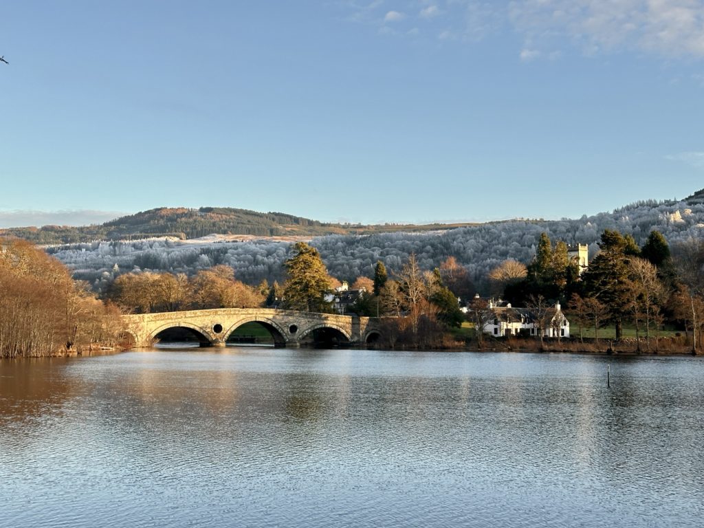 Kenmore bridge and Loch Tay