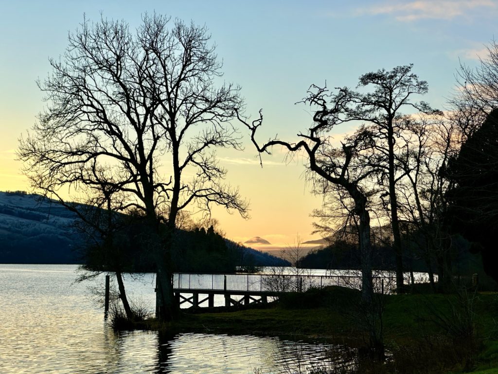 Sunset on Loch Tay