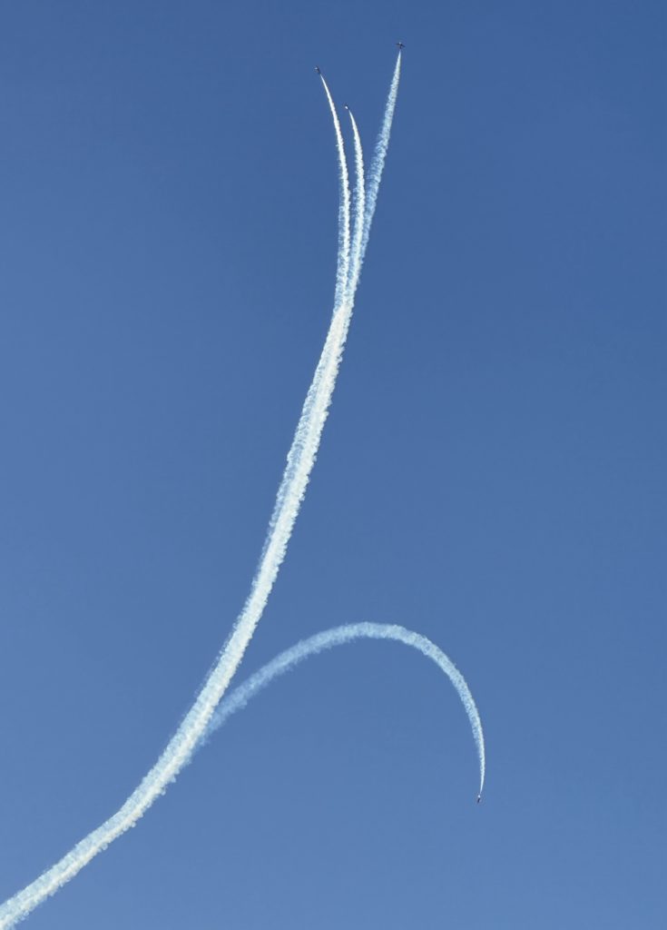 Four Red Arrows