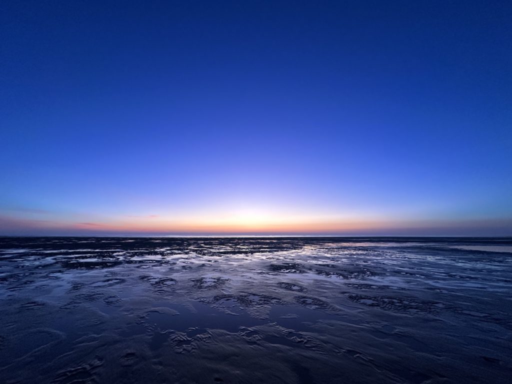 Lincolnshire coast sunrise