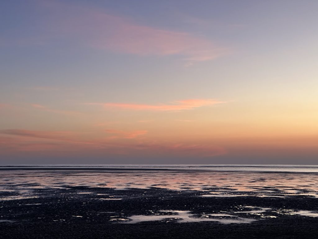 Lincolnshire coast sunrise